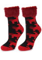 Women's warm socks with fur TERRY R38 Marilyn