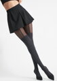 Tights imitating stockings with a decorative strip ZAZU B11 20/60 DEN Marilyn