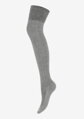 Women’s cotton over-the-knee socks with ribbed pattern ZAZU COTTON A40 Marilyn