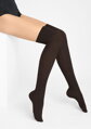 Women’s cotton over-the-knee socks with ribbed pattern ZAZU COTTON A40 Marilyn