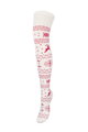 Knee highs with snowflakes 1276 Milena