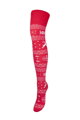 Knee highs with snowflakes 1276 Milena