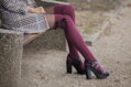 Quality women's knee highs 835 RIBBON Milena