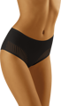 Cotton panties with stripes eco-QI MAXI Wolbar