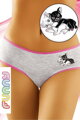 Cool panties with imprint KITTENS 2502 Wolbar