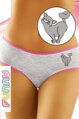 Cute panties with imprint PUSSY CAT 2504 Wolbar