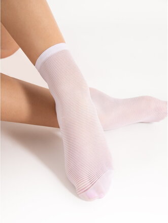 Striped socks G 1150 ANNA 20 DEN Fiore