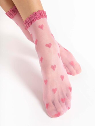 Heart socks G 1189 KOKORO 20 DEN Fiore