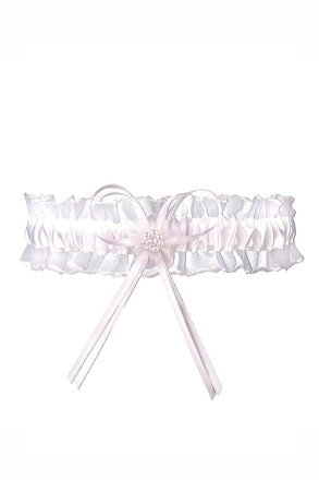 White garter BUENOS AIRES PW-13 Julimex