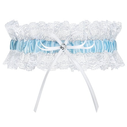 Classic garter with lace PRAGA Julimex
