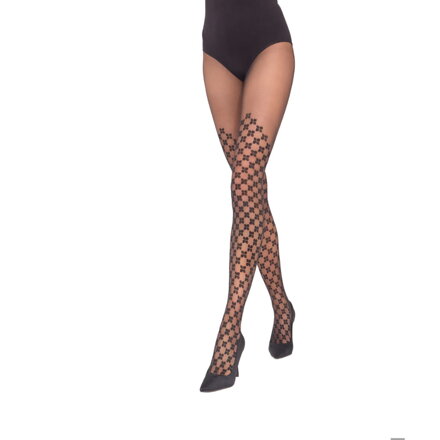 Patterned tights PHLOX 20 DEN Knittex