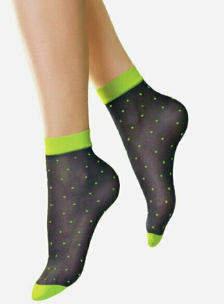 Dotted socks POIS GIALI 20 DEN Lores