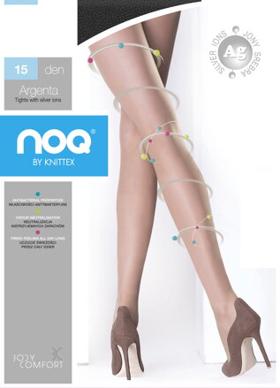 Thin tights with silver ions ARGENTA 15 DEN Knittex
