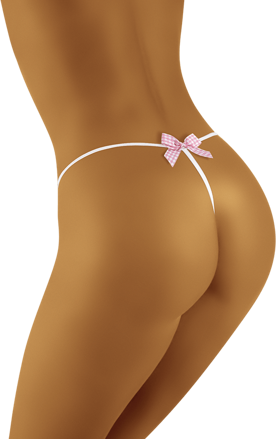 Thong with a bow BONGO Wolbar