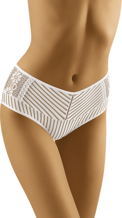 Striped panties eco-PA MAXI Wolbar