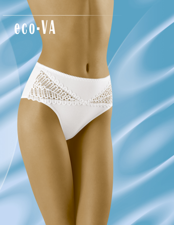 Cotton panties with lace ECO-VA Wolbar