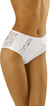 Cotton panties with lace eco-VU MAXI Wolbar