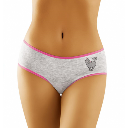 Cute panties with imprint PUSSY CAT 2504 Wolbar