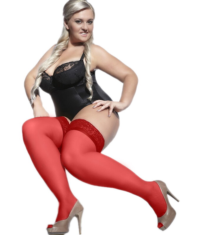 Women's stockings for plus size BELLA 15 DEN Adrian Women's stockings for plus size BELLA 15 DEN Adrian