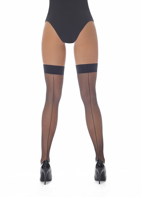 Mesh stockings Gloria 20 DEN BasBleu Mesh stockings Gloria 20 DEN BasBleu