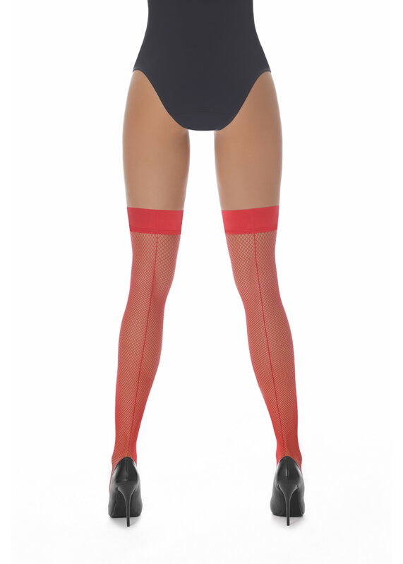 Mesh stockings Gloria 20 DEN BasBleu Mesh stockings Gloria 20 DEN BasBleu