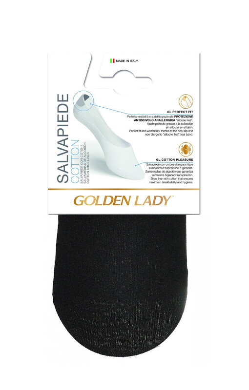 No show socks SALVAPIEDE COTTON 6P A'2 Golden Lady No show socks SALVAPIEDE COTTON 6P A'2 Golden Lady