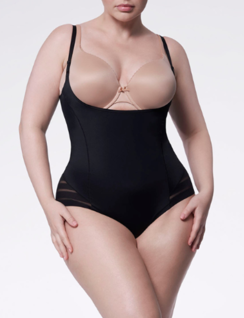 Mesh slimming bodysuits 119 MESH BODY OPEN BUST Julimex Mesh slimming bodysuits 119 MESH BODY OPEN BUST Julimex