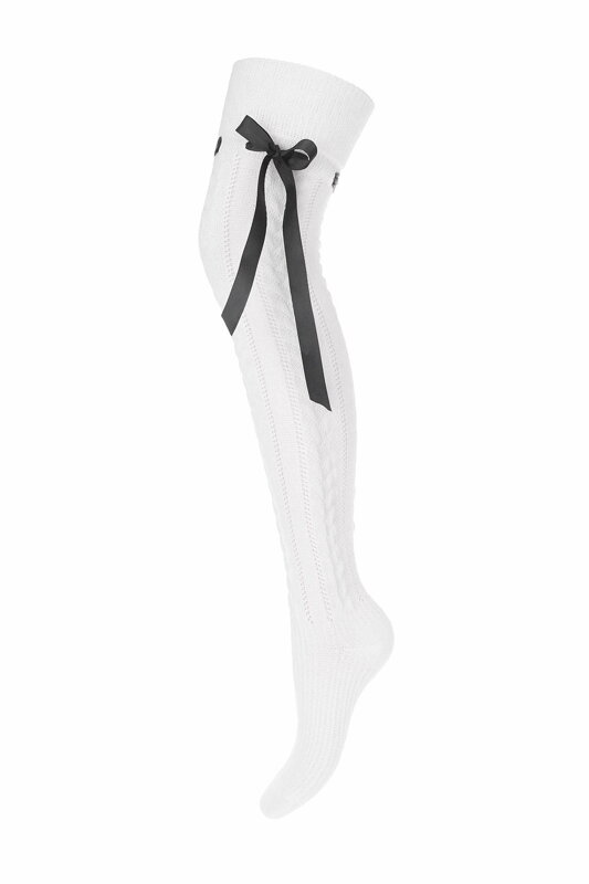 Quality women's knee highs 835 RIBBON Milena Quality women's knee highs 835 RIBBON Milena