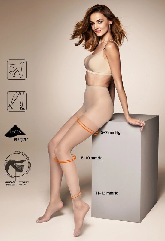 Basic compression tights STRONG PRESS 40 DEN Veneziana Basic compression tights STRONG PRESS 40 DEN Veneziana