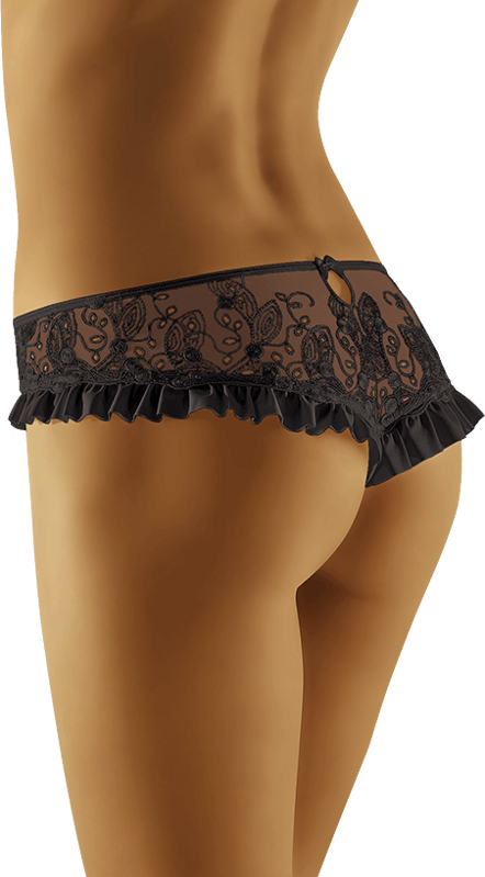 Women's panties with frill trim CHACONA Wolbar