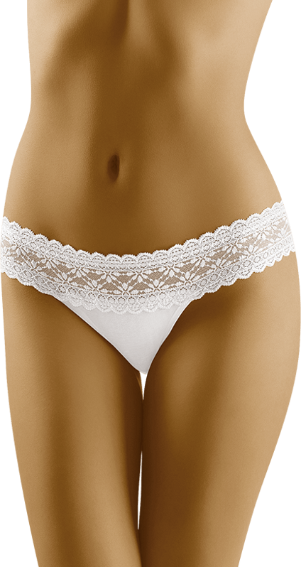 Women's panties with fine lace ECO-TI Wolbar
