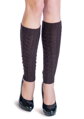 Brown women's leg warmers PEPPY E90 Marilyn