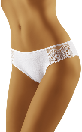 Women's panties with DEMI Wolbar embroidery