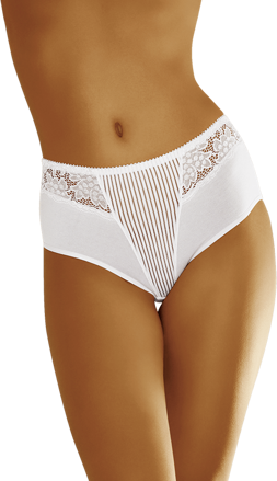 Women's panties decorated with lace eco-RE Wolbar