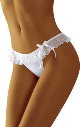 Women's thong with a bow MARINERA Wolbar