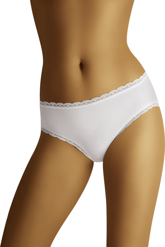 Women's panties with fine lace eco-RA Wolbar