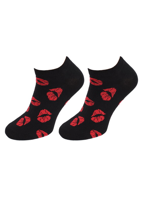 Men's socks FOOTIES KISS KISS Marilyn