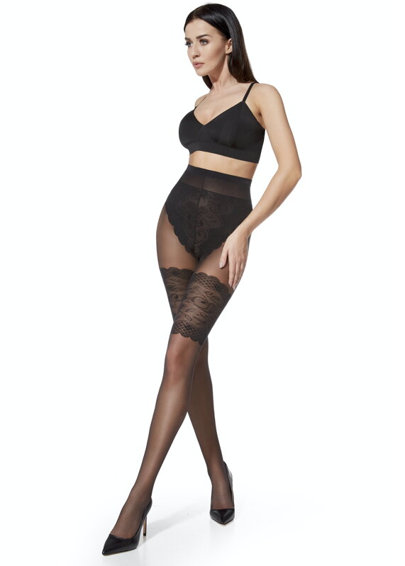 Women's patterned tights with a nice pattern MYLENE 20/40 DEN Adrian